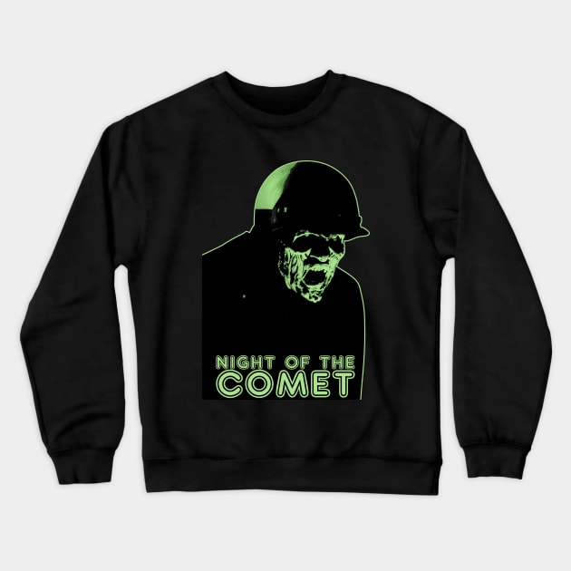 Zombie Motorcycle Cop Crewneck Sweatshirt by Breakpoint